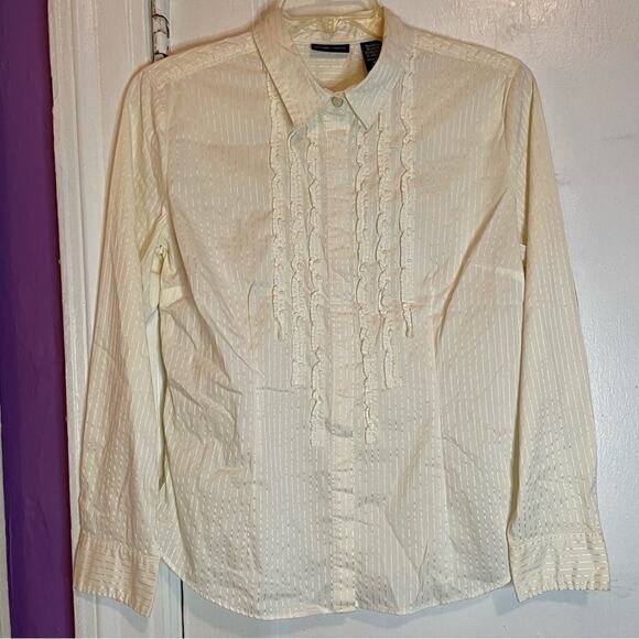 New York & Company Button Down Shirt - Picture 1 of 7